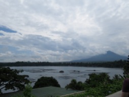 View of Sampaloc Lake from the upper view deck